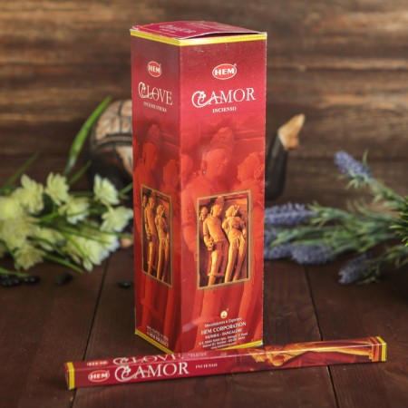 Incense "hem" 8 sticks coal love