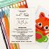 Cross -stitching for children "Kitik", a set for creativity, 14 x 10 cm