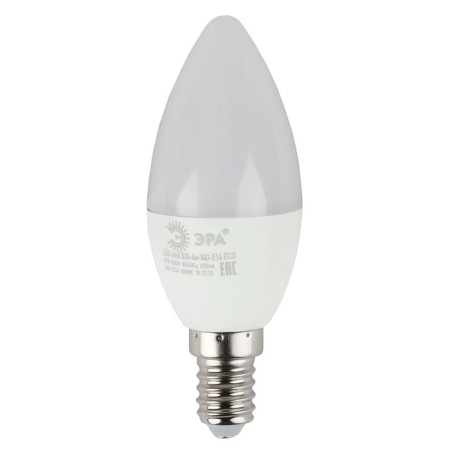 LED LED era Red Line "candle", 6 W, E14, 480 lm, 4000k, white glow-2