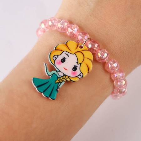 Bracelet Children's "Elsa" jewelry, cold heart-4