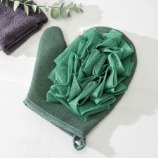 Mochelk - Massage Massage mittens with scraper of the share 