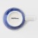 Porcelain shade "Cosmos", 400 ml, blue color