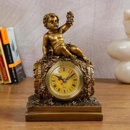 Table fireplace watches "Wine Barrel", 26 cm-1