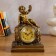 Table fireplace watches "Wine Barrel", 26 cm