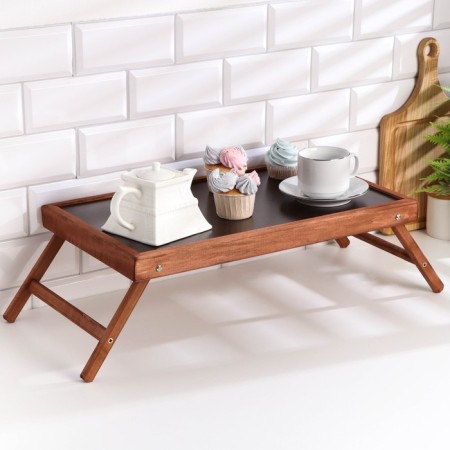 Folding breakfast table, 50 × 30cm, sea