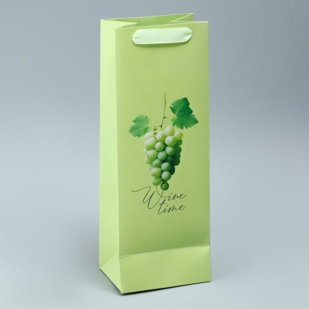 Gift package for a bottle, packaging, "grapes", 36 x 13 x10 cm-5