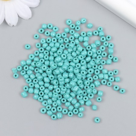 Glass beads 6/0 "turquoise" bright 450 g-1