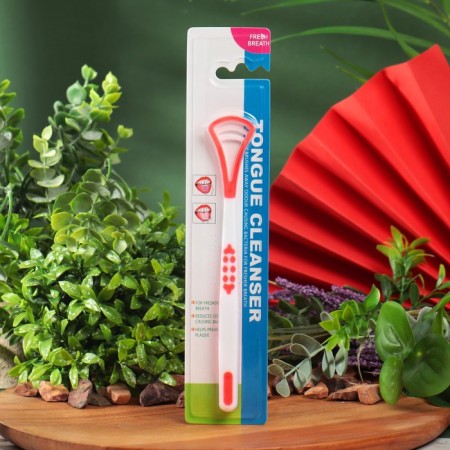 Brush for cleaning the tongue, mix