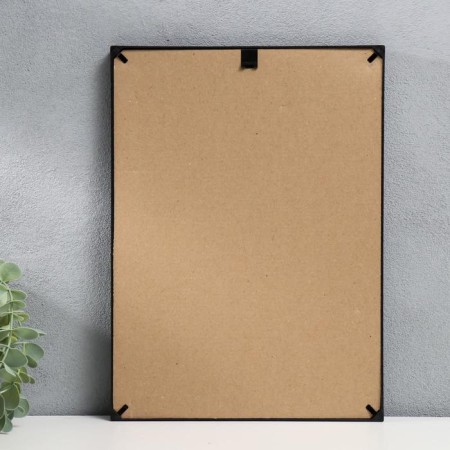 Photo frame plastic L-1 21x30 cm black (plastic screen)-2