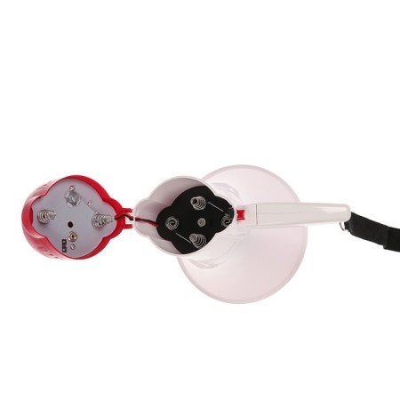 Megaphone manual RAD-01, 15 W, range up to 200 m, recording 10 sec, 3 modes white-4