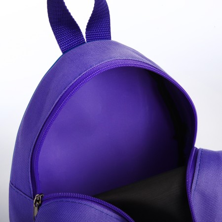Baby backpack on lightning, lilac color-4