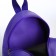 Baby backpack on lightning, lilac color
