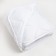 Blanket 140x205 cm, 300 g/cm, bamboo fiber, microfiber, white color