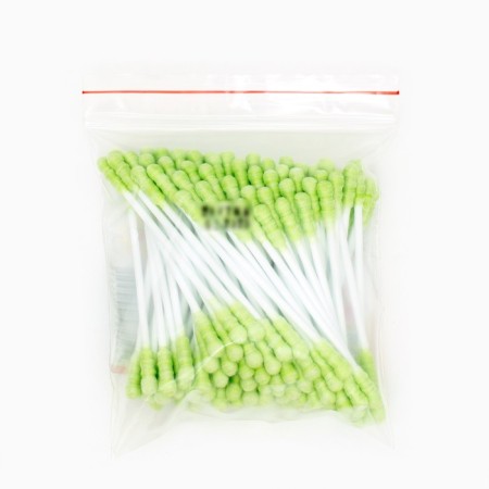 Cosmetic cotton wools with a spiral wagon of 100 pcs p/e package, mix-1