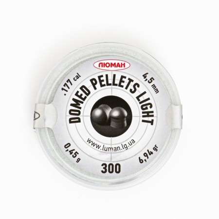 Pneumatics Bullets "Domed Pellets Light" cal. 4.5mm, 0.45g, 300pcs-1