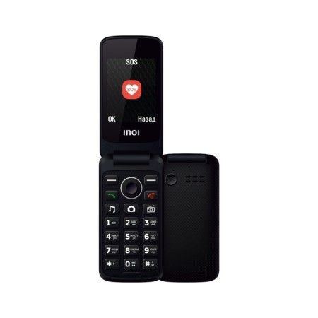 Cell phone Inoi 247b, with a docking station, black-2