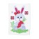 Cross -stitching for children "hare", set for creativity, 14 x 10 cm