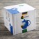 Glass teapot “Care”, 1.25 liters, with metal sieve, color mix