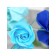 Soap roses, turquoise and blue, set 4 pcs.