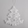 Garland "thread" 2 m with nozzles "Fir -tree Matovoy", IP20, transparent thread, 30 LED, glow of multi (RG/RB), blinking, 220 V