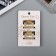 Hair crab "Sherry" (set 2 pcs) straight, 2.5 cm, gold