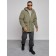 Extensive male winter park, size 48, green color