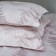 Semilla pillowcase set, size 70x70 cm, pink color, 2 pcs