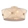 Ceiling light MayToni ARM369-03-G, 3HE27, 40W, 45x45x23 cm, white color