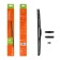 Wiper brush 360 mm 14 "hybrid, 8 adapters AIRLINE AWB-H-360