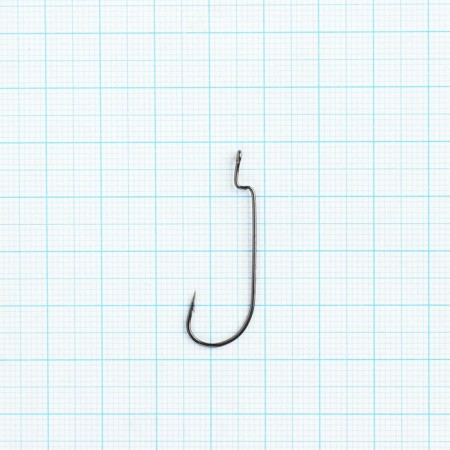 Hooks Volzhanka Worm Offset Hook No. 4, 10 pcs-1