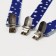 Lifts, width 2.5 cm, blue color