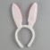 Carnival rim of ears Bunny, pink color