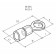 Ring Tip isolated Ø 5.3 mm 0.5-1.5 mm² (NKI 1.5-5/NKI 1.25-5) Red Rexant 1080