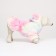 Bunny jacket with a hood, size XS (DS 20, Osh 12.5 cm, og 30cm), pastel