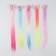 Local Locom "Bow", straight hair, on a hairpin, 32 cm, color mix