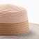 Women's hat minku, gray/pink color, rr 58