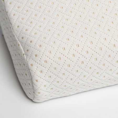 Orthopedic pillow NT PS-03, with a memory effect and a recess under the shoulder, 61.5x34 cm, rollers 13/8 cm-14