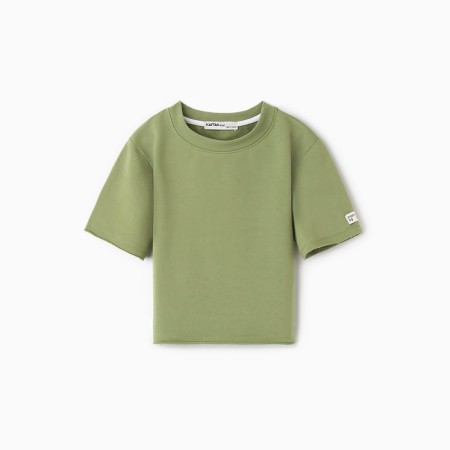 Children's T -shirt KAFTAN, p. 36 (134 - 140 cm), khaki-5