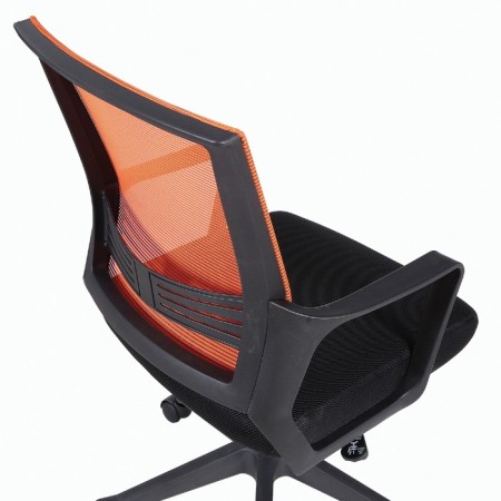 Brabix armchair "Balance MG-320", with armrests, combined black/orange-8