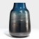 Elvi flowers vase made of colored glass 25 x 16 x 16 cm