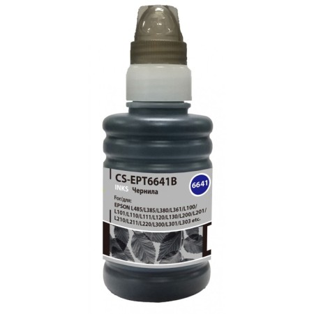 Cactus CS-Ed6641b T6641 ink for Epson L100/L110/L120/L132/L200/L210, 100ml, black-1