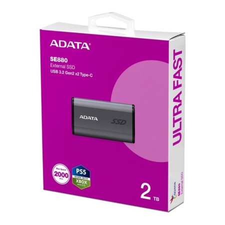 SSD A-DATA USB-C 2TB Aeli-E880-2TCGY SE880 2.5 "Gray-8