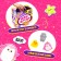 The set of the ball is “big funny. Mug-ghost ”, 15 pcs.