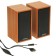 Computer speakers 2.0 Perfeo Cabinet PF-84, 2x3 W, USB, tree