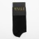 Men's socks shortened minku: Premium color black, size 42-43 (29 cm)