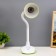 Landry table lamp E27 40W white-green 17x12x44 cm Risalux