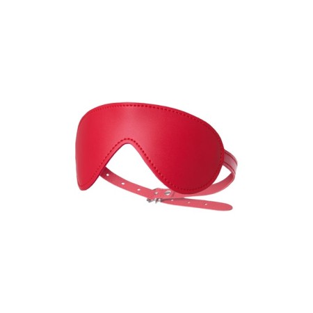 Mask Anonymo, Pu leather, 65 cm, red color-1