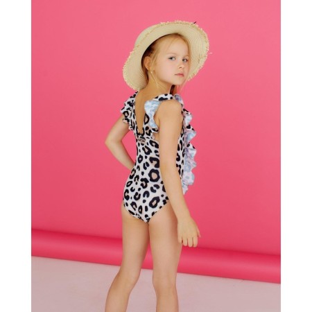 Baby swimsuit KAFTAN "Leopard", height 98-104 (30)-2