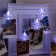 Garland “thread” 4.5 m with nozzles “clothespins”, ip20, transparent thread, 20 LED, white glow, 220 V