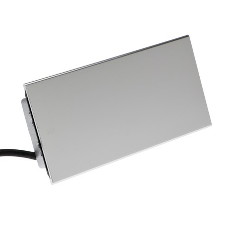 Block Roset into the table, sliding cover, 10a, 2 sockets, 2xusb, 2a, wire 1.8 m, silver.-3